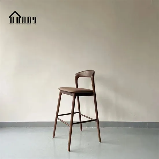 100% Cotton Cloth Fabric Wooden Fashion Stools