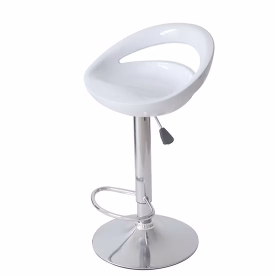Factory Sale Breakfast Iron Metal Swivel High Back Tall Plastic Upholstered Kitchen Counter Table Barstool Bar Chair Stools