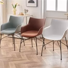 Cadeira de jantar de plástico de madeira de fábrica com design moderno barato para casa para cozinha de festa em restaurante